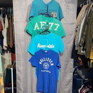 Hollister Blue Graphic Tee